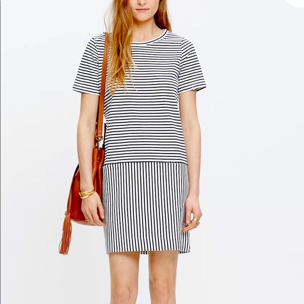 Madewell Dockside striped dress size XS